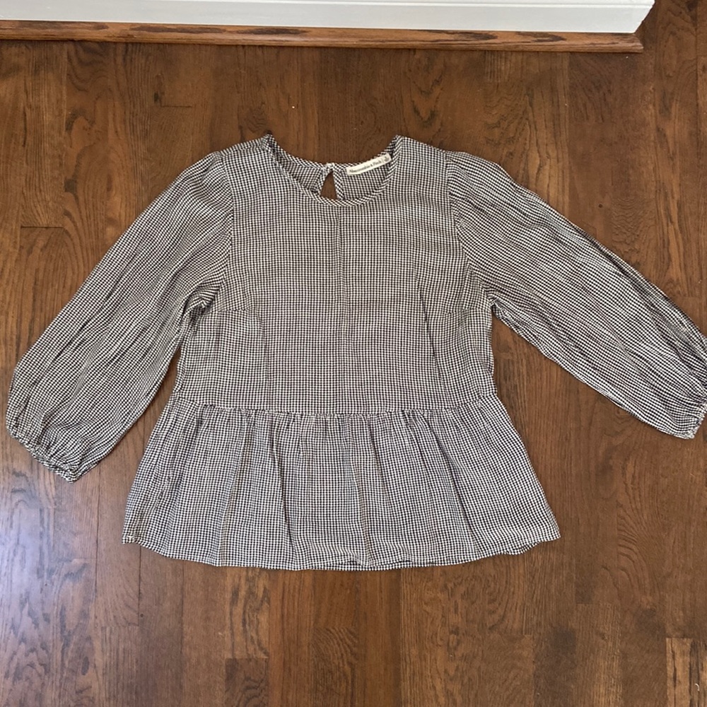 Abercrombie & Fitch peplum top